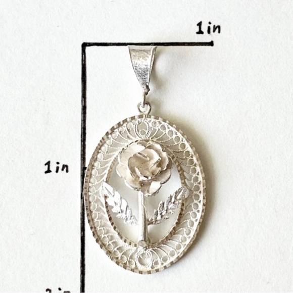 925 sterling silver pendant - Picture 8 of 9